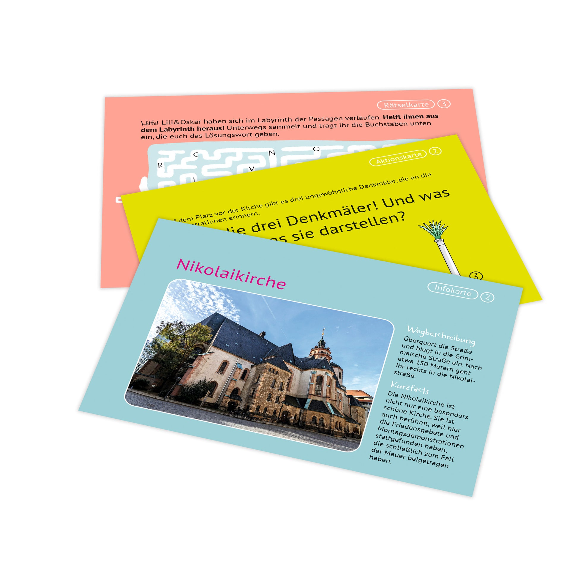 Schnitzeljagd Leipzig Karten