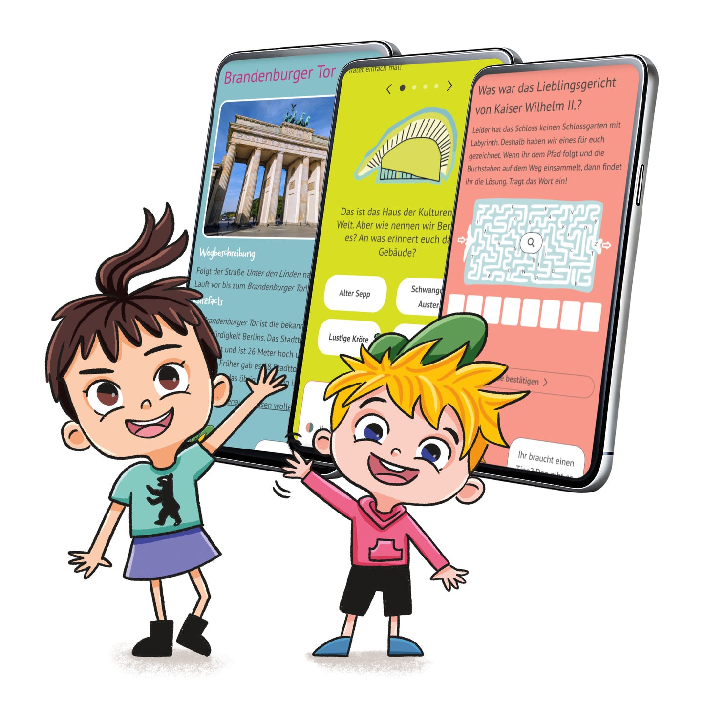 Digitale Schnitzeljagd Berlin-Mitte Kinder