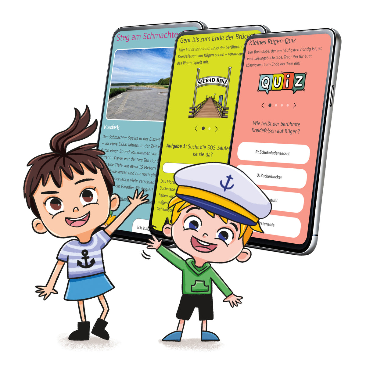 Digitale Schnitzeljagd Binz Rügen Kinder