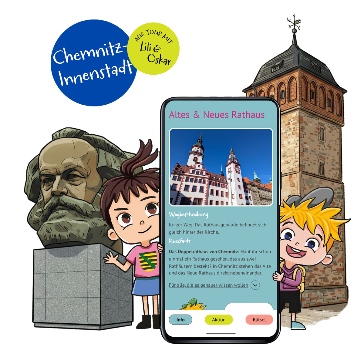Digitale Schnitzeljagd Chemnitz