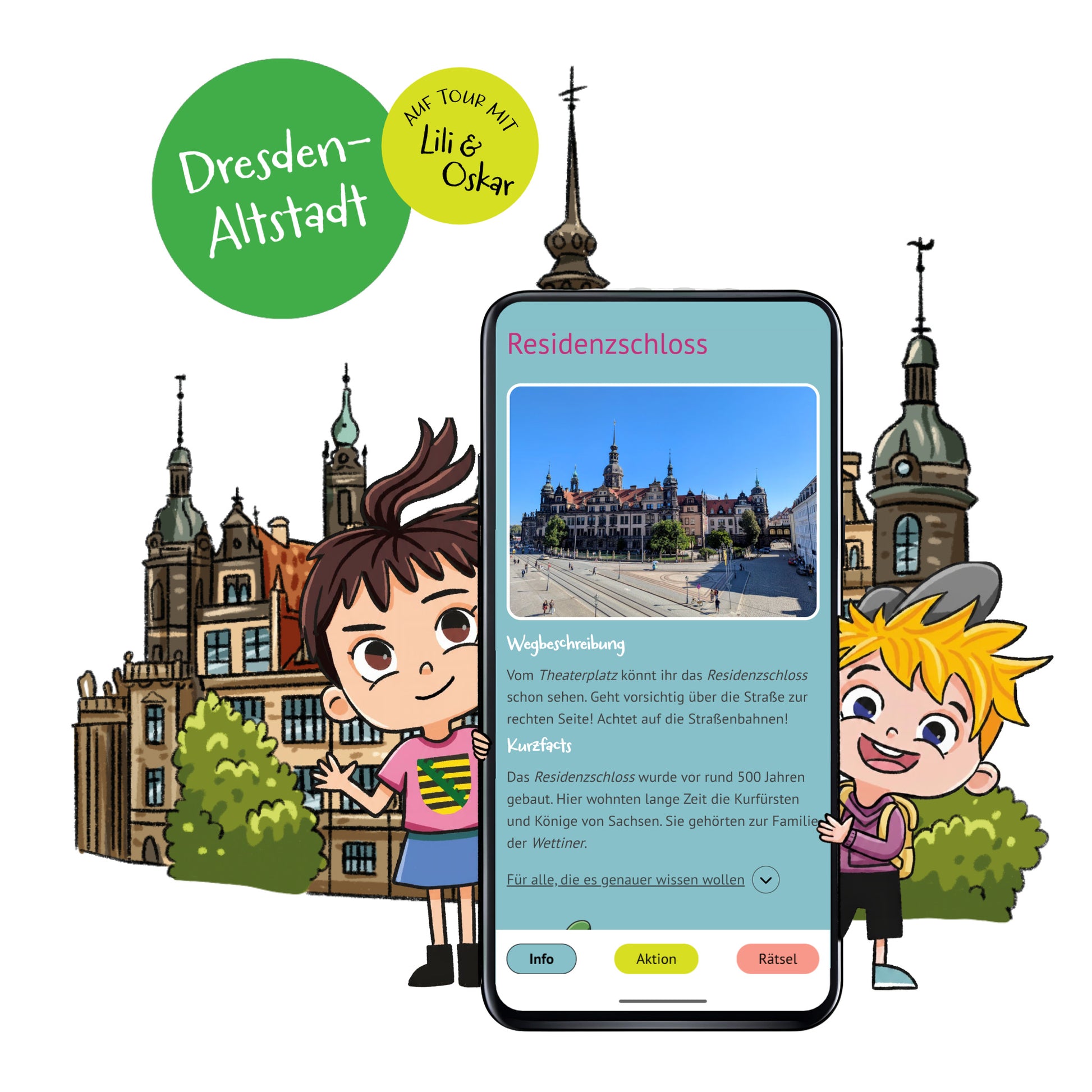 Digitale Schnitzeljagd Dresden