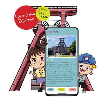 Digitale Schnitzeljagd Essen Zeche Zollverein