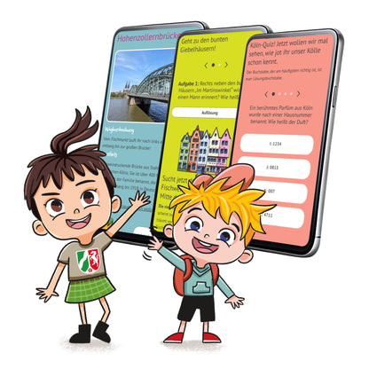 Digitale Schnitzeljagd Köln-Altstadt Kinder