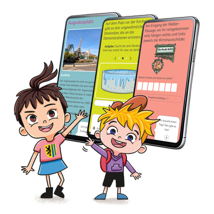 Digitale Schnitzeljagd Leipzig Kinder