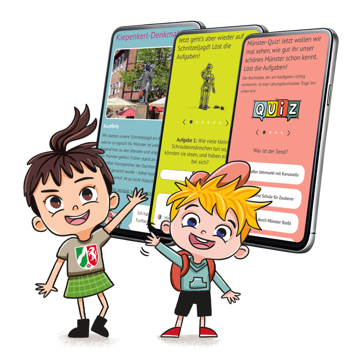 Digitale Schnitzeljagd Münster Kinder