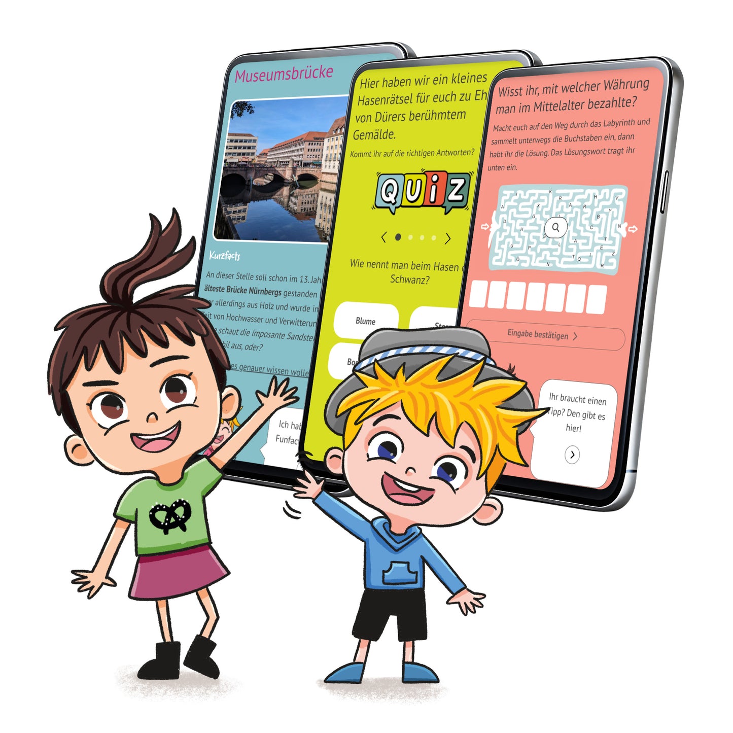 Digitale Schnitzeljagd Nürnberg Kinder