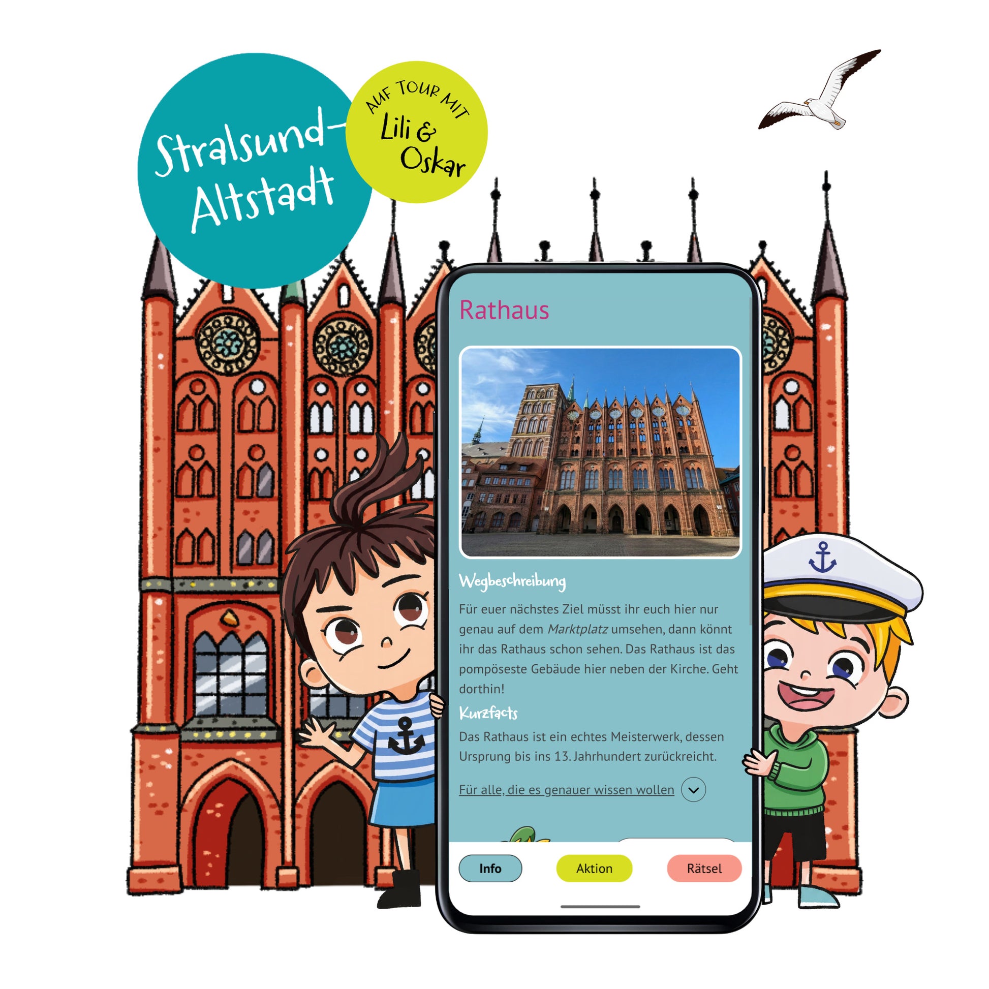 Digitale Schnitzeljagd Stralsund