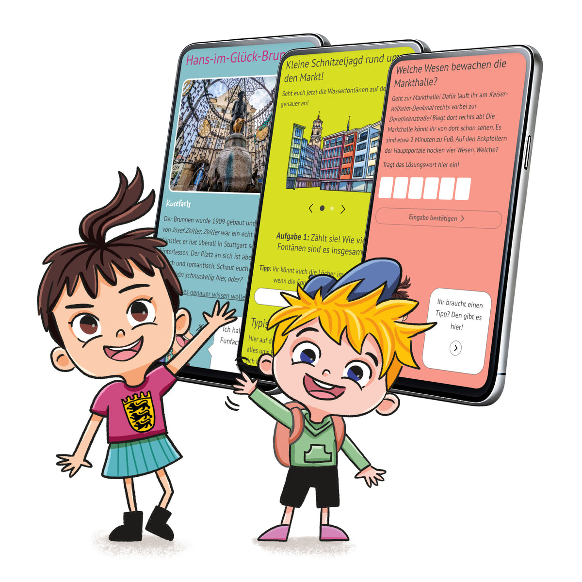 Digitale Schnitzeljagd Stuttgart Kinder
