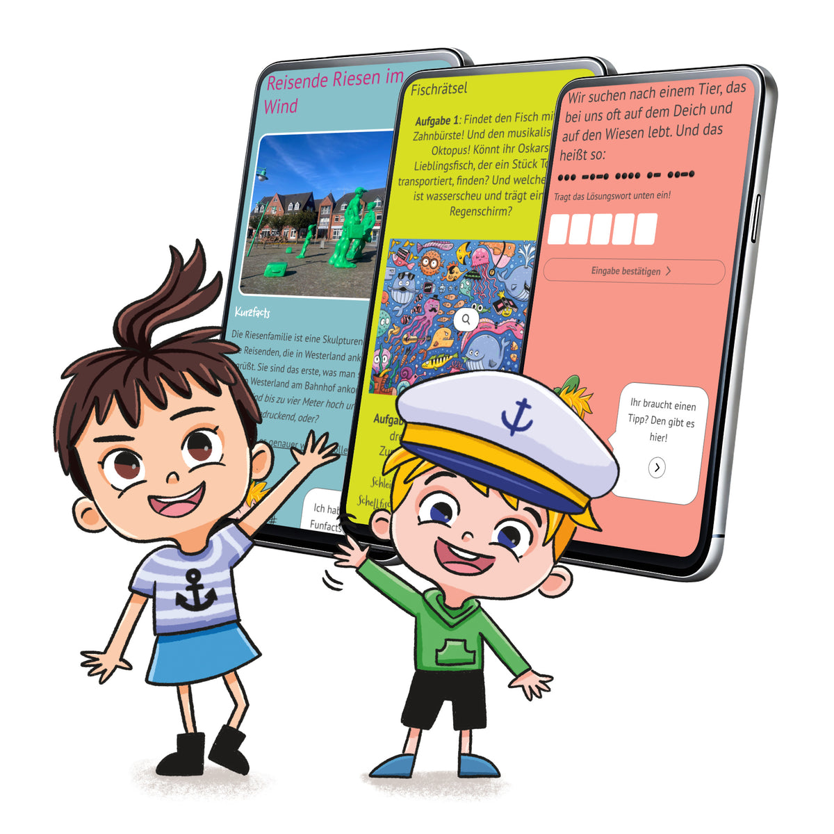 Digitale Schnitzeljagd Sylt Kinder