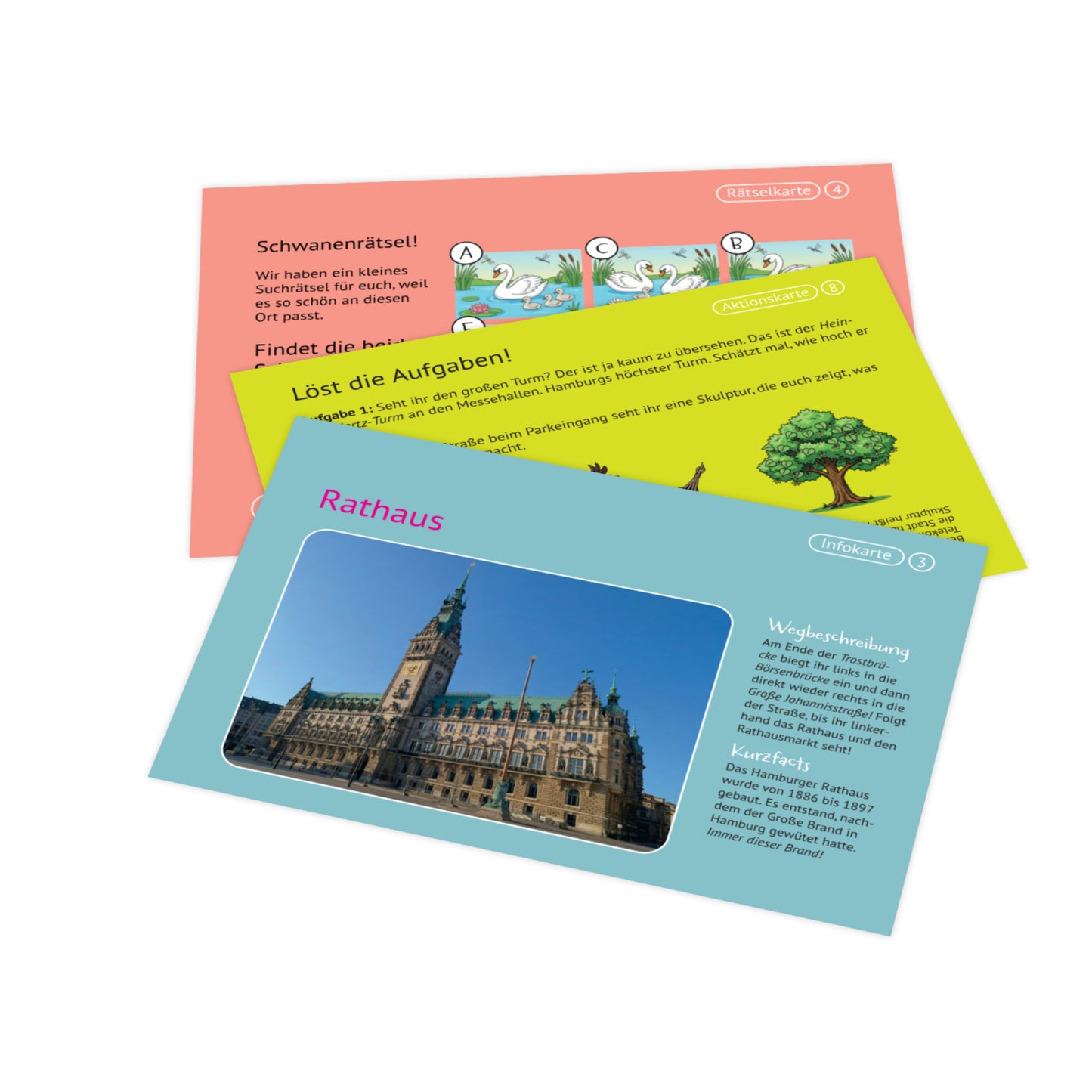 Schnitzeljagd Hamburg-Innenstadt Karten