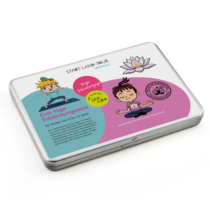 Yoga Schnitzeljagd Spiel Kinder