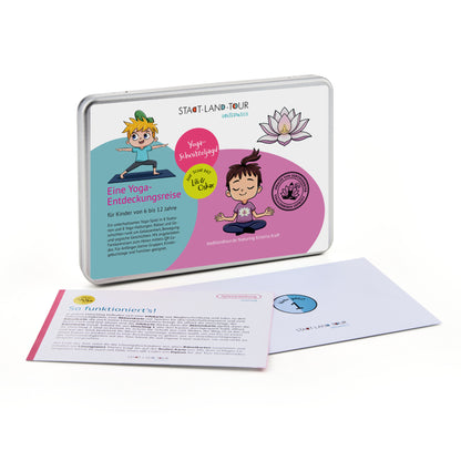 Yoga Schnitzeljagd Spiel